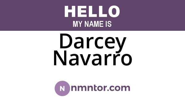 Darcey Navarro