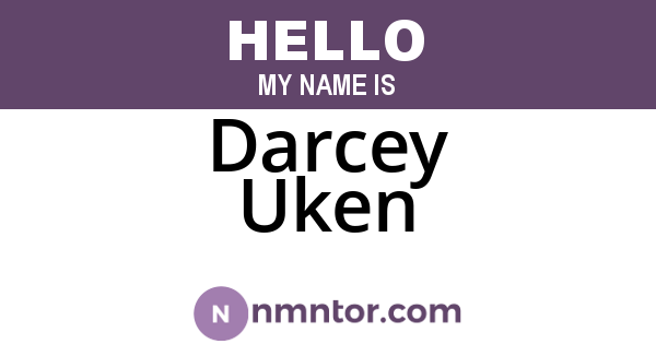 Darcey Uken