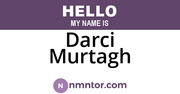 Darci Murtagh