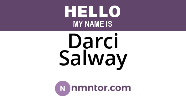 Darci Salway