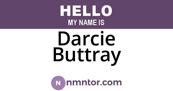 Darcie Buttray