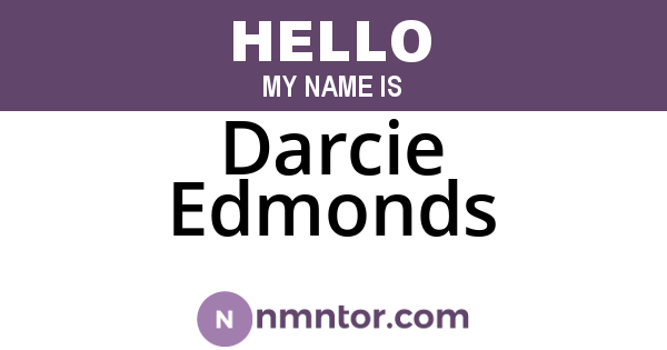 Darcie Edmonds