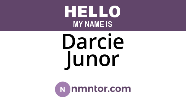 Darcie Junor