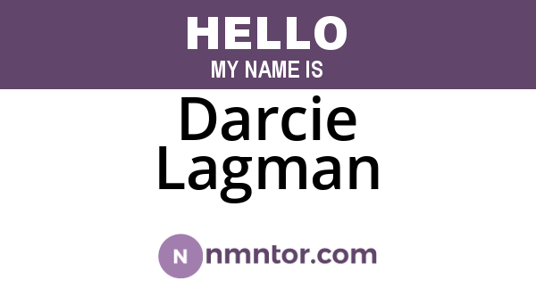 Darcie Lagman