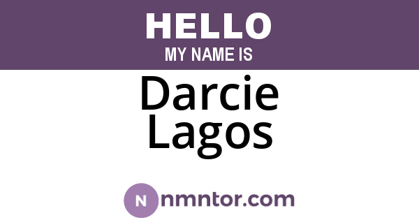 Darcie Lagos