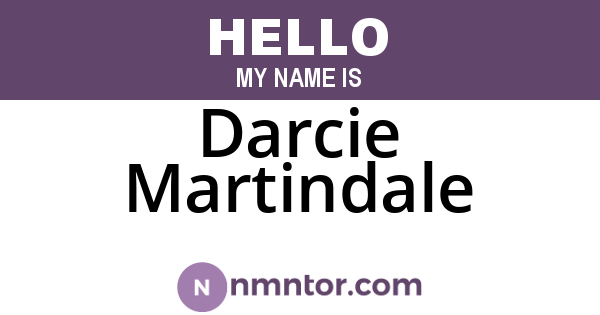 Darcie Martindale