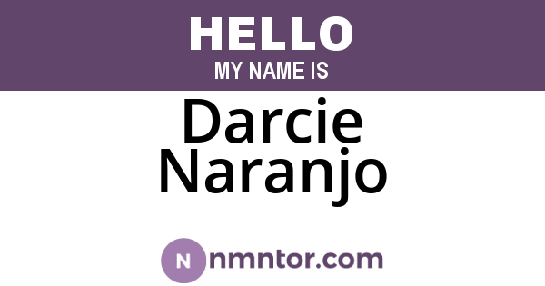 Darcie Naranjo