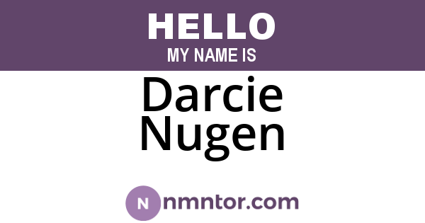 Darcie Nugen