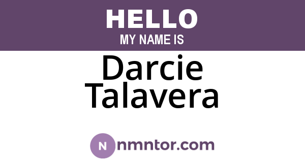 Darcie Talavera
