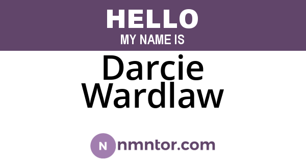 Darcie Wardlaw