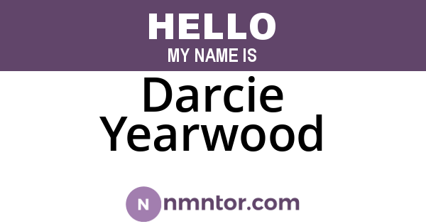 Darcie Yearwood