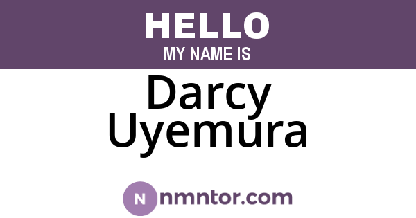 Darcy Uyemura