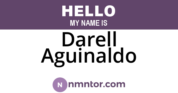 Darell Aguinaldo