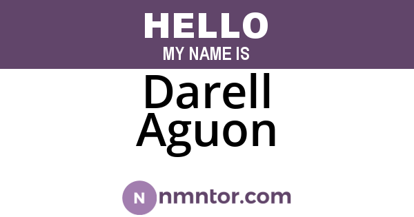 Darell Aguon