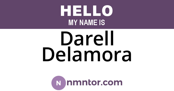 Darell Delamora