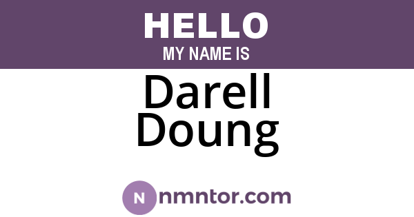 Darell Doung