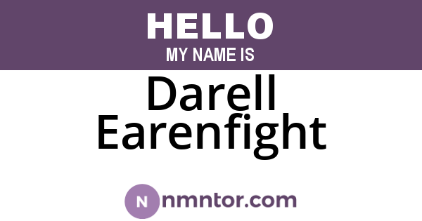 Darell Earenfight