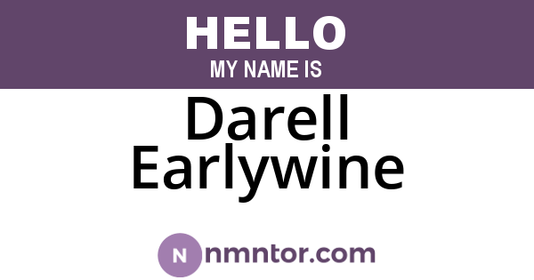 Darell Earlywine