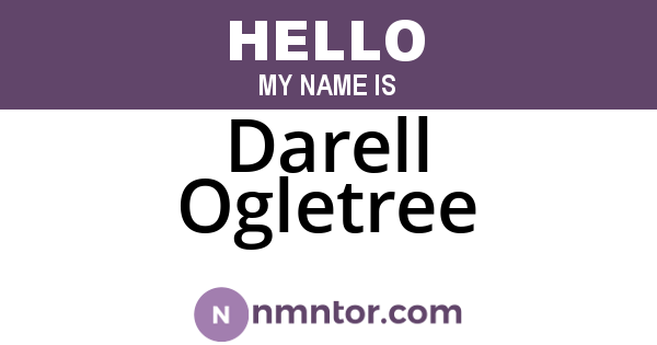 Darell Ogletree