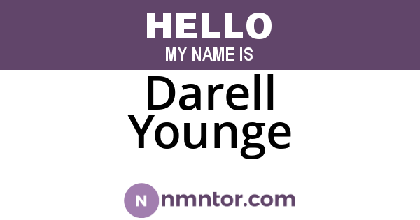 Darell Younge