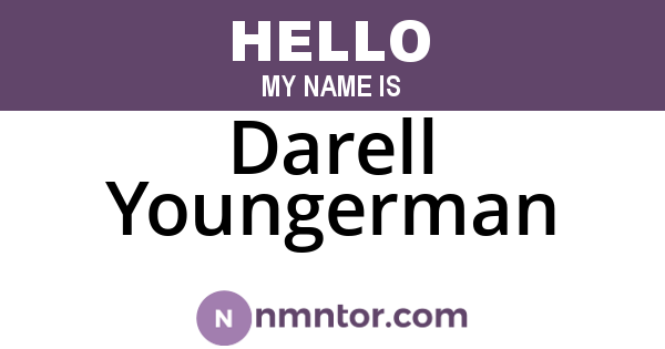 Darell Youngerman