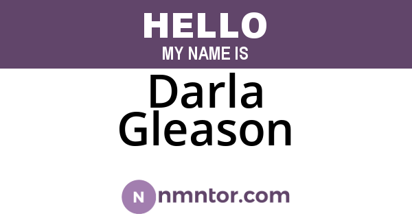 Darla Gleason
