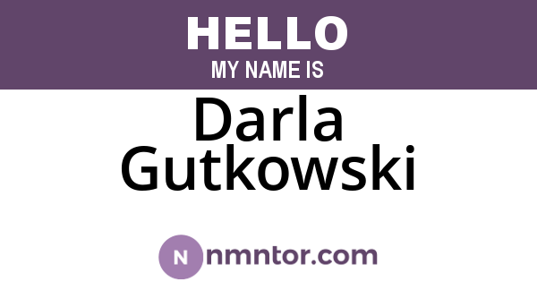 Darla Gutkowski