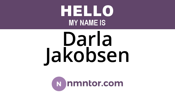 Darla Jakobsen
