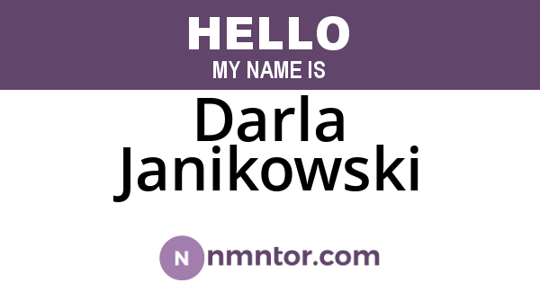 Darla Janikowski