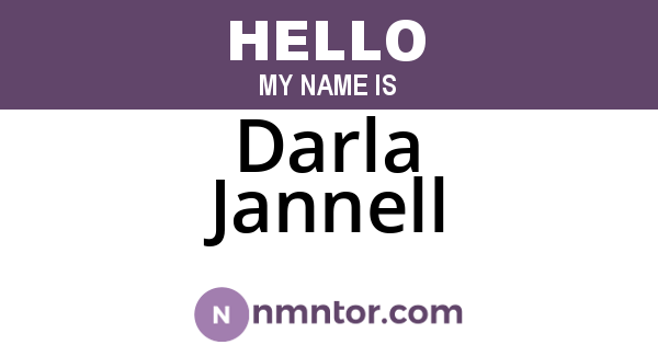Darla Jannell