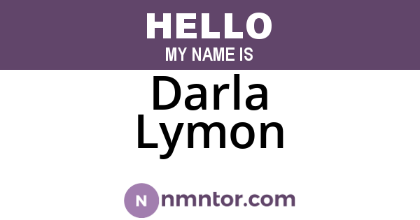 Darla Lymon