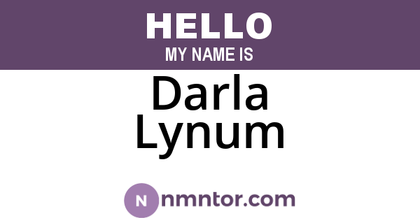 Darla Lynum