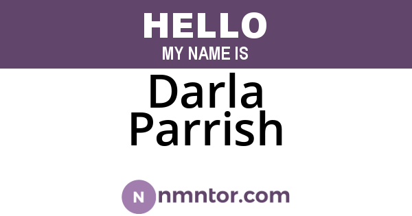 Darla Parrish