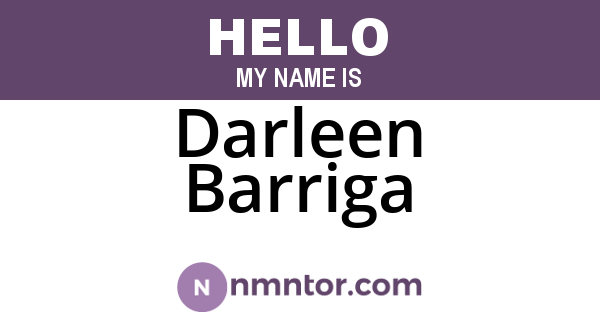 Darleen Barriga