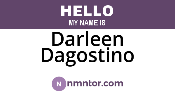 Darleen Dagostino