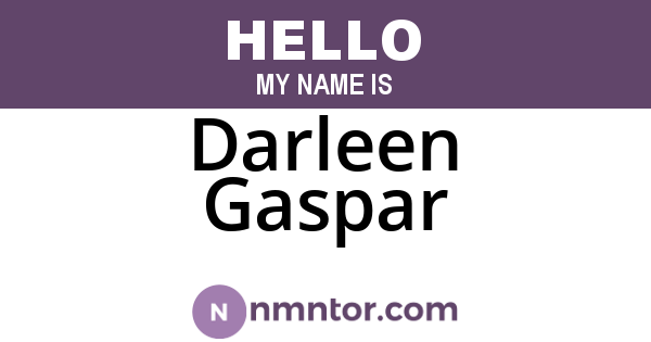 Darleen Gaspar