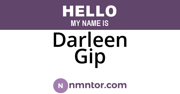 Darleen Gip