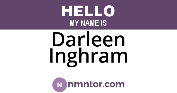 Darleen Inghram