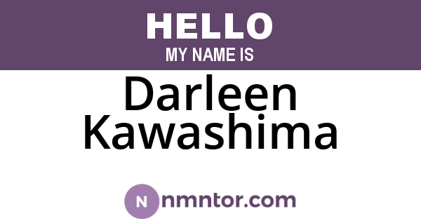 Darleen Kawashima