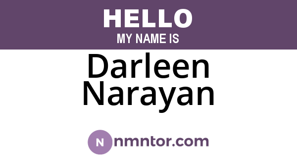 Darleen Narayan