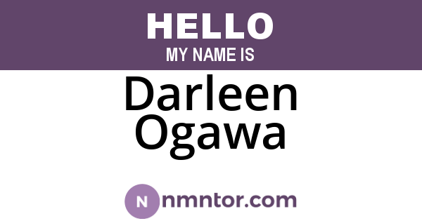 Darleen Ogawa