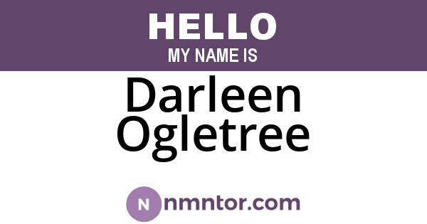 Darleen Ogletree