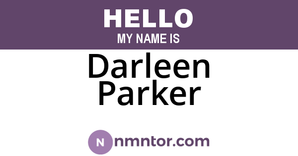 Darleen Parker