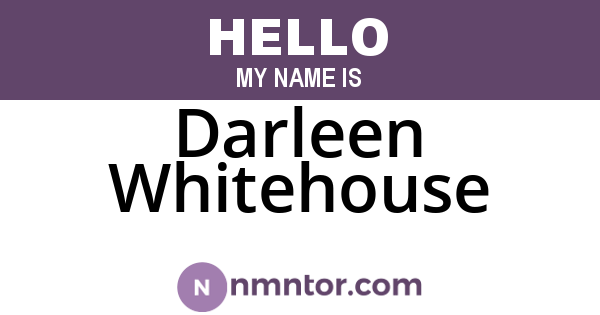 Darleen Whitehouse