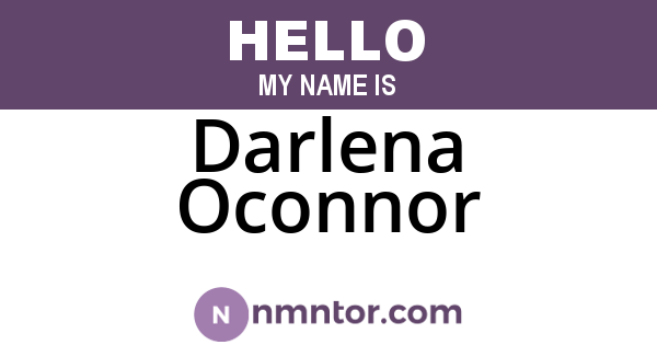 Darlena Oconnor