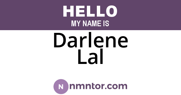 Darlene Lal