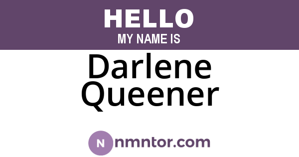 Darlene Queener