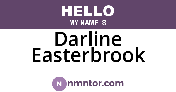 Darline Easterbrook