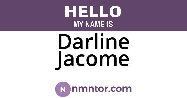 Darline Jacome