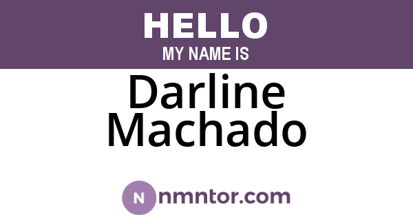 Darline Machado